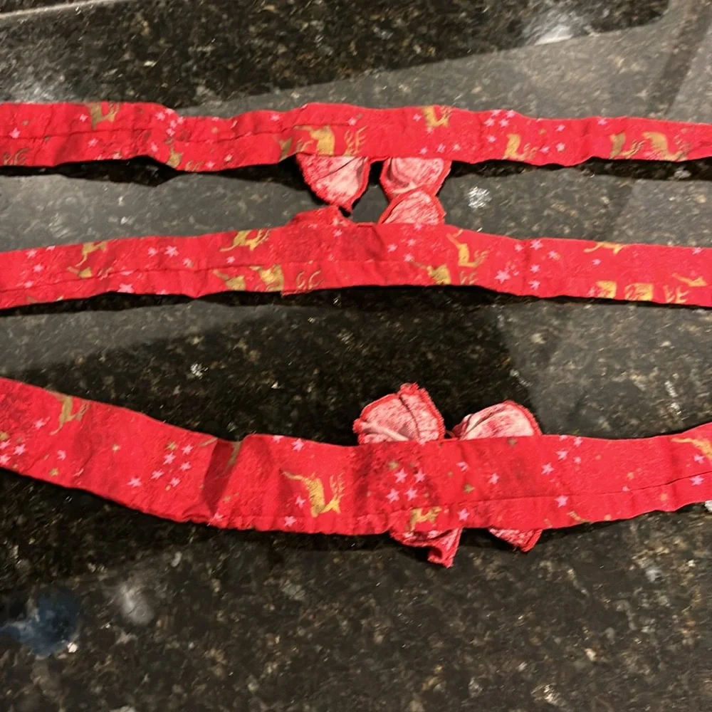 Set of Three New Holiday Dog Collar Sleeves